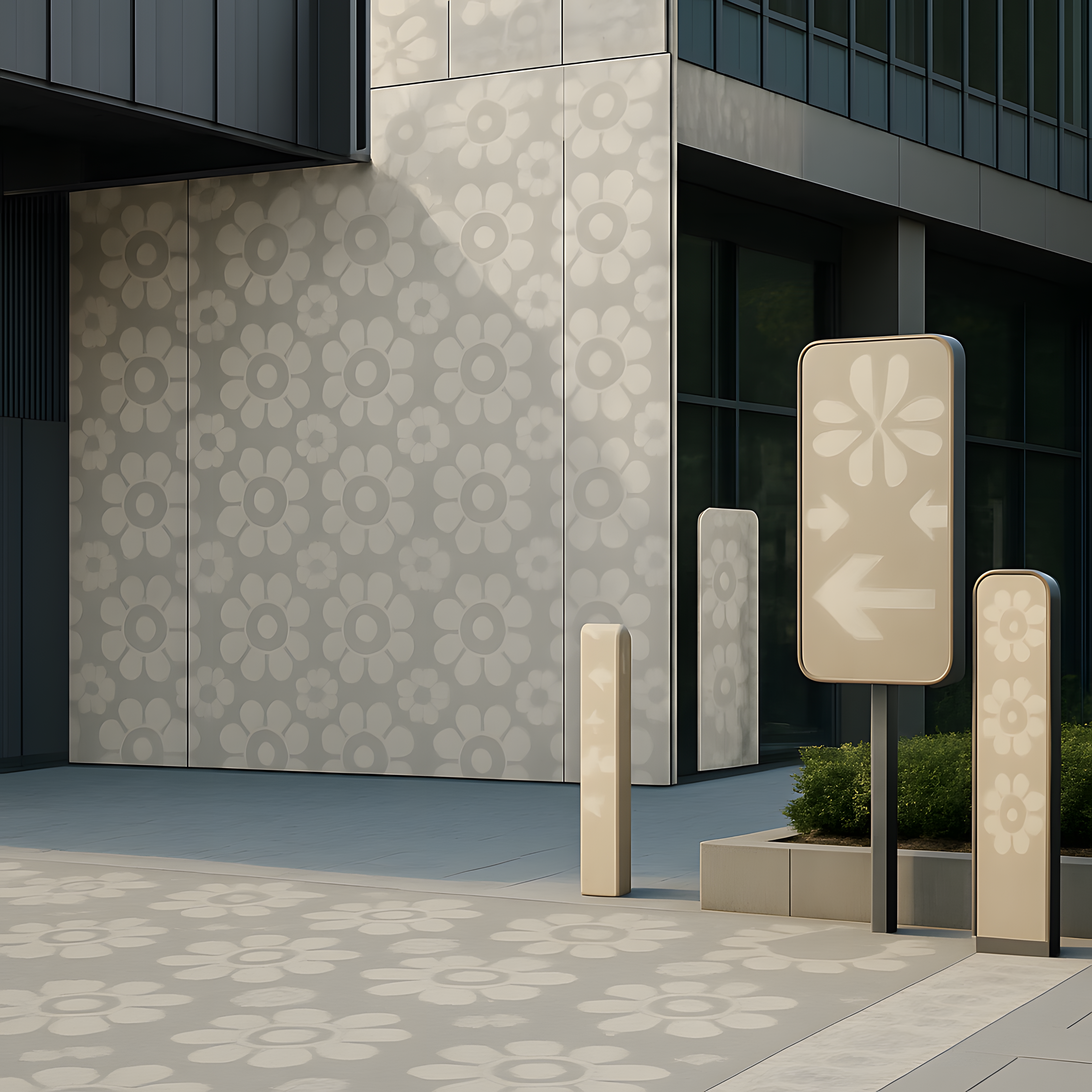 Patterns that shape spaces and experiences.